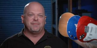 Rick being interview on Pawn Stars