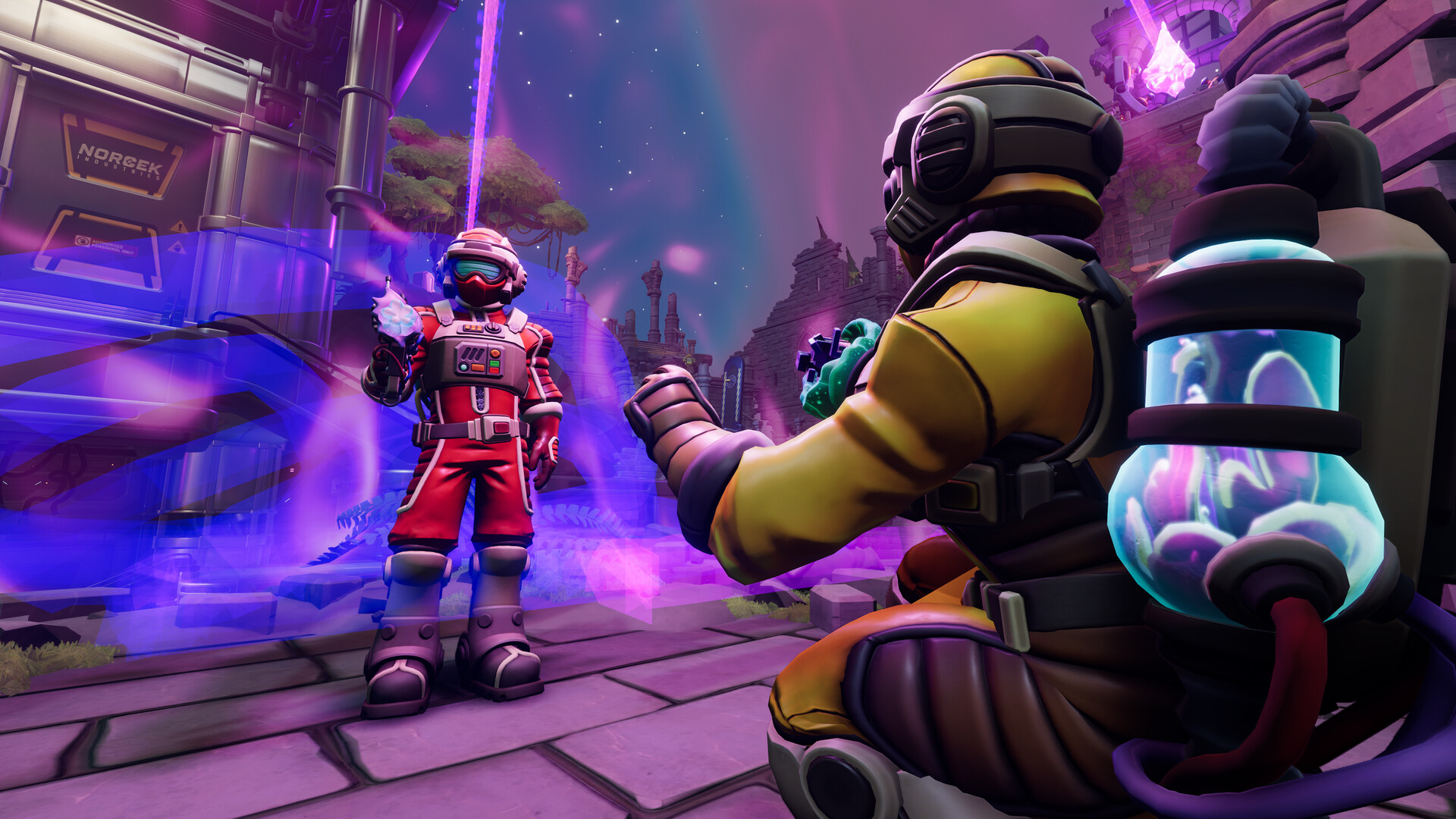 A screenshot of the upcoming PS5 game, We Were Here Tomorrow