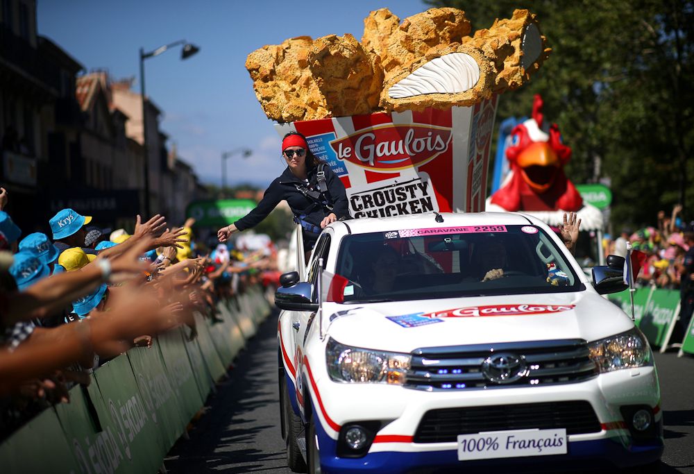 More chickens at the race