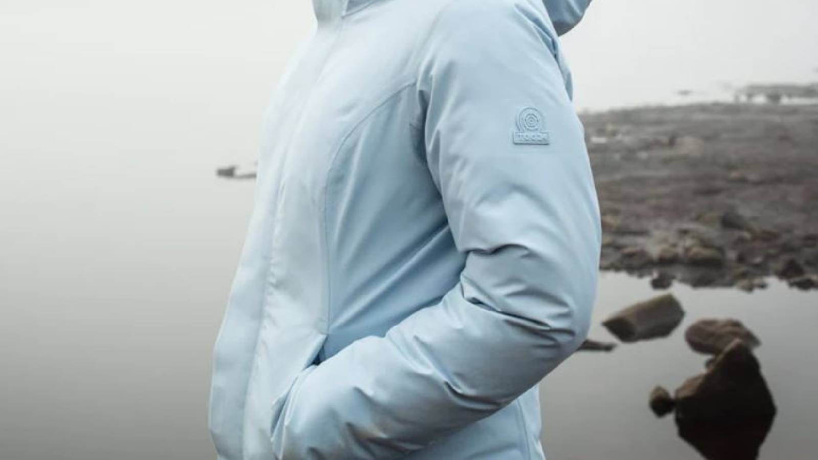 Blue Bramhope Womens Waterproof Down Jacket from Tog24