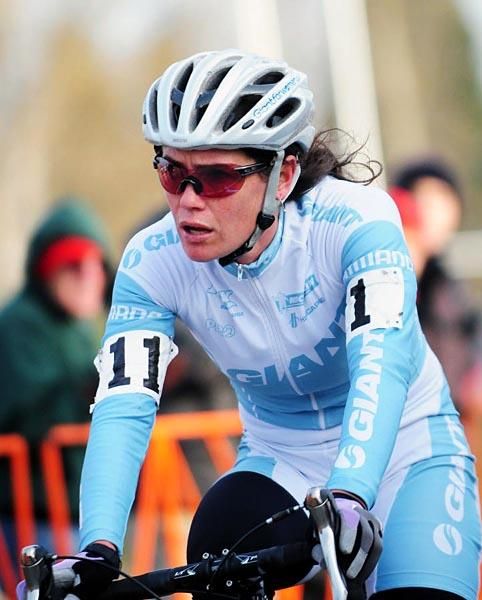 Kelli Emmett (Giant) was much more pleased with her race today.