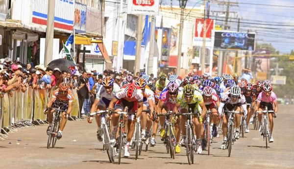 The sprint for the line was a little hectic but without incident.