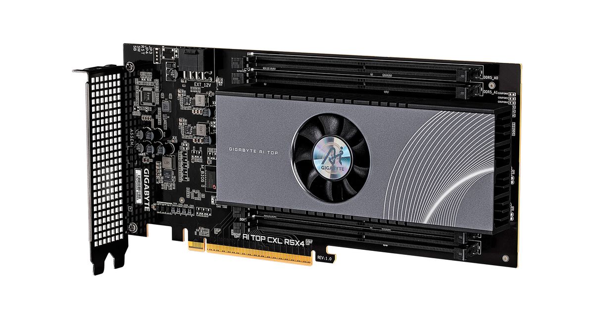 Expansion card lets you insert 512GB of extra DDR5 memory into