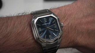 The Gerald Charles Masterlink on a wrist