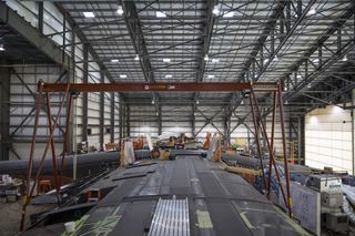 Stratolaunch System's giant aircraft wing