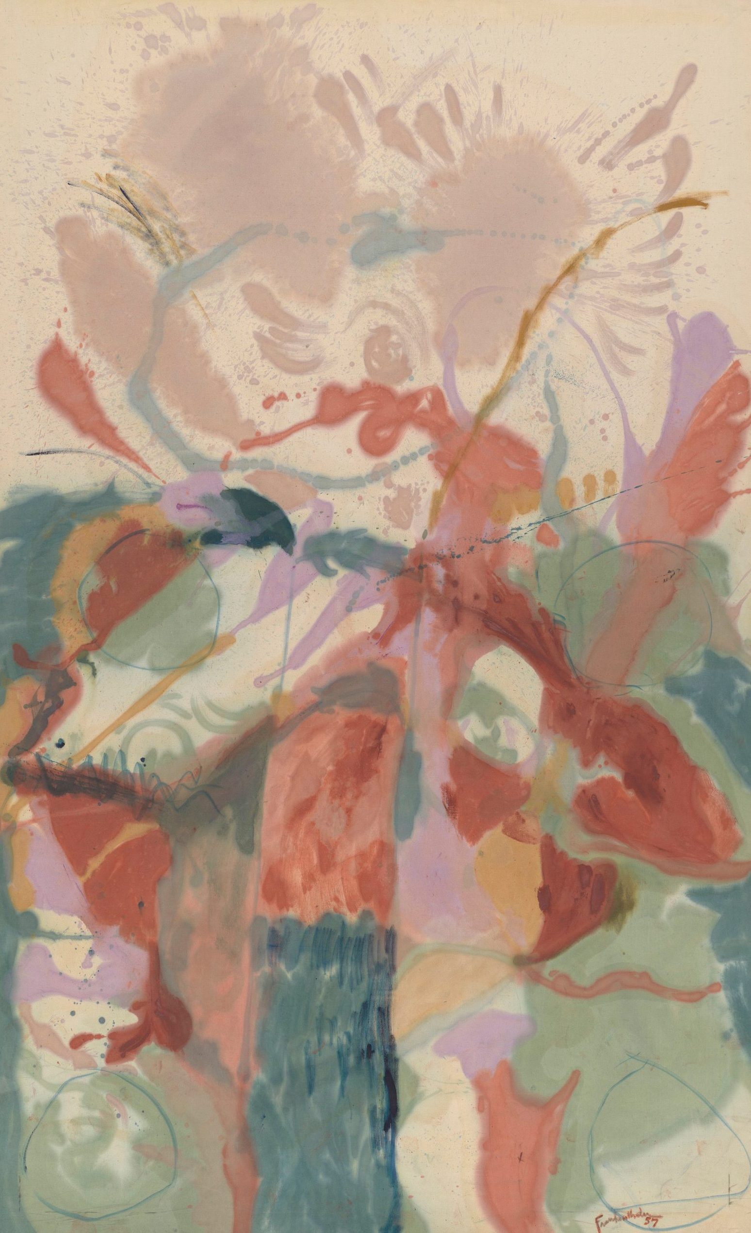 Frankenthaler, Helen (1928-2011): Jacob&#039;s Ladder. 1957