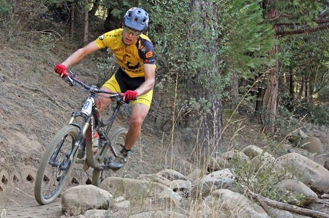 Macky Franklin in action in Downieville