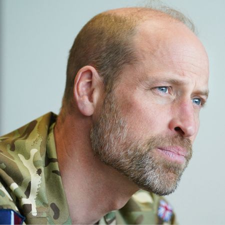 Prince William wearing camo