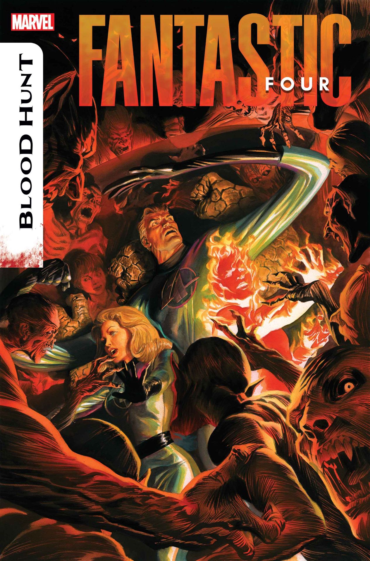 Fantastic Four #21 cover by Alex Ross