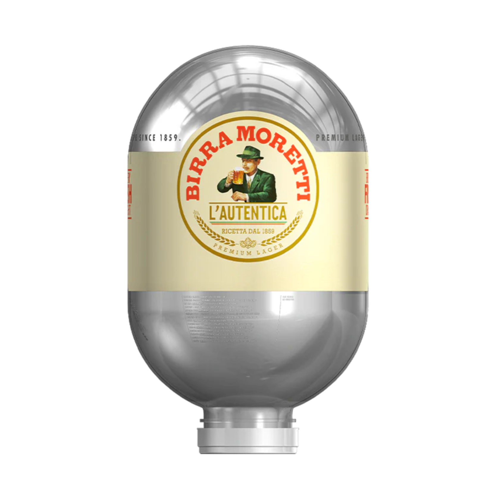Birra Moretti L'Autentica - 8L BLADE Keg