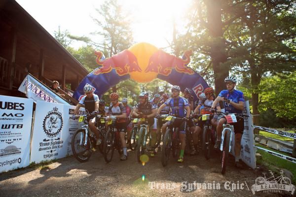 The start line of the Trans-Sylvania Epic