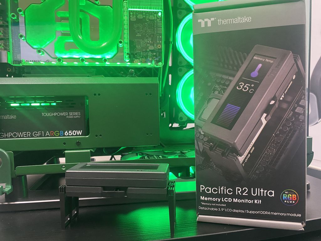 Thermaltake Debuts LCD Screen For Your RAM | Tom's Hardware