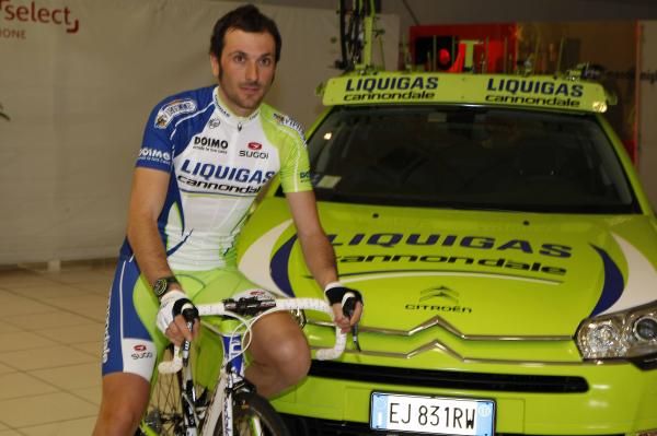 Ivan Basso (Liquigas-Cannondale) pictured in Milan.