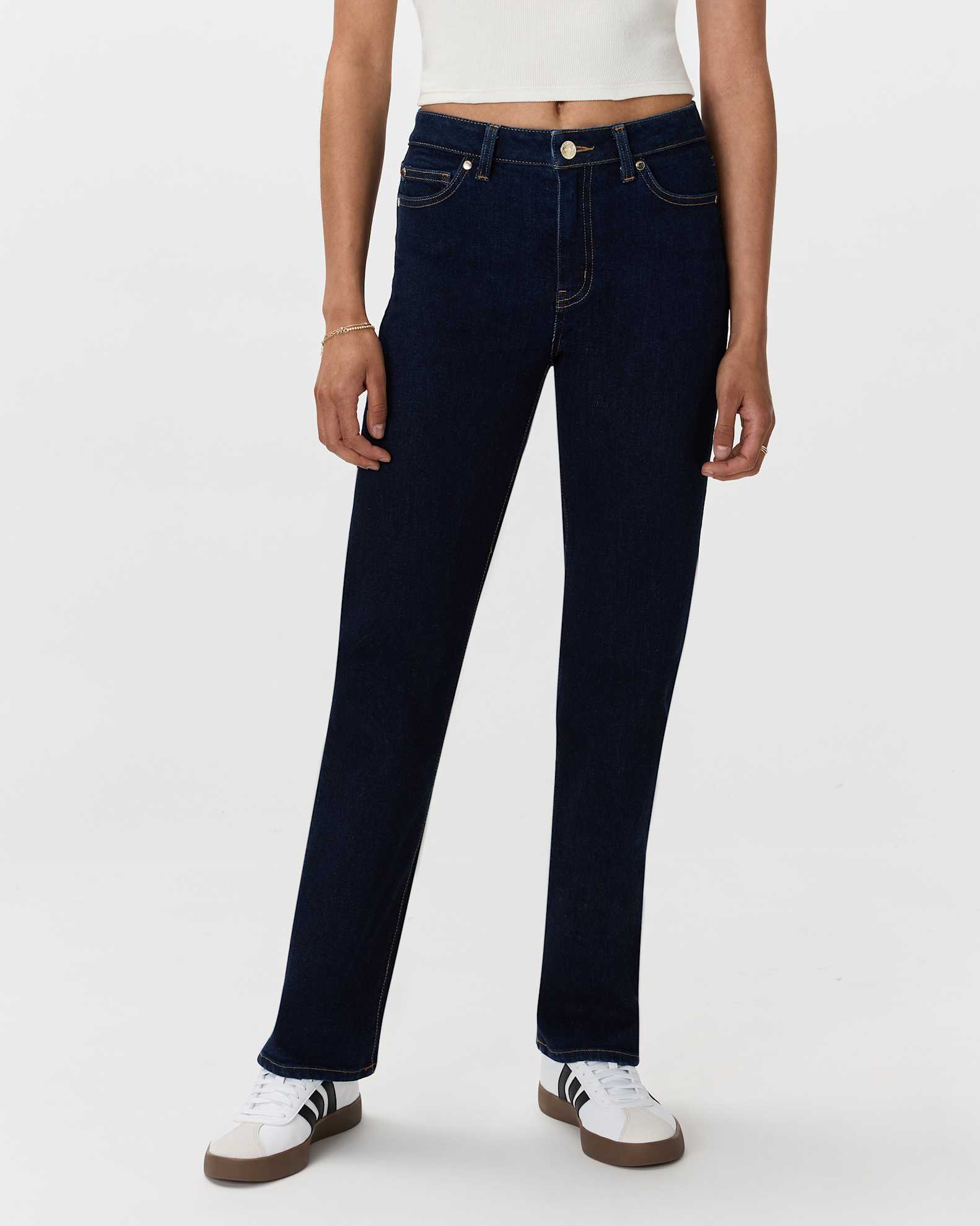 Quince, Bella Stretch Straight Jeans