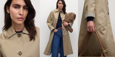 Image of M&S trench coat