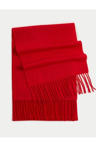 Cashmere Fringed Scarf