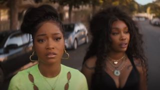 Keke Palmer and SZA in One of Them Days.