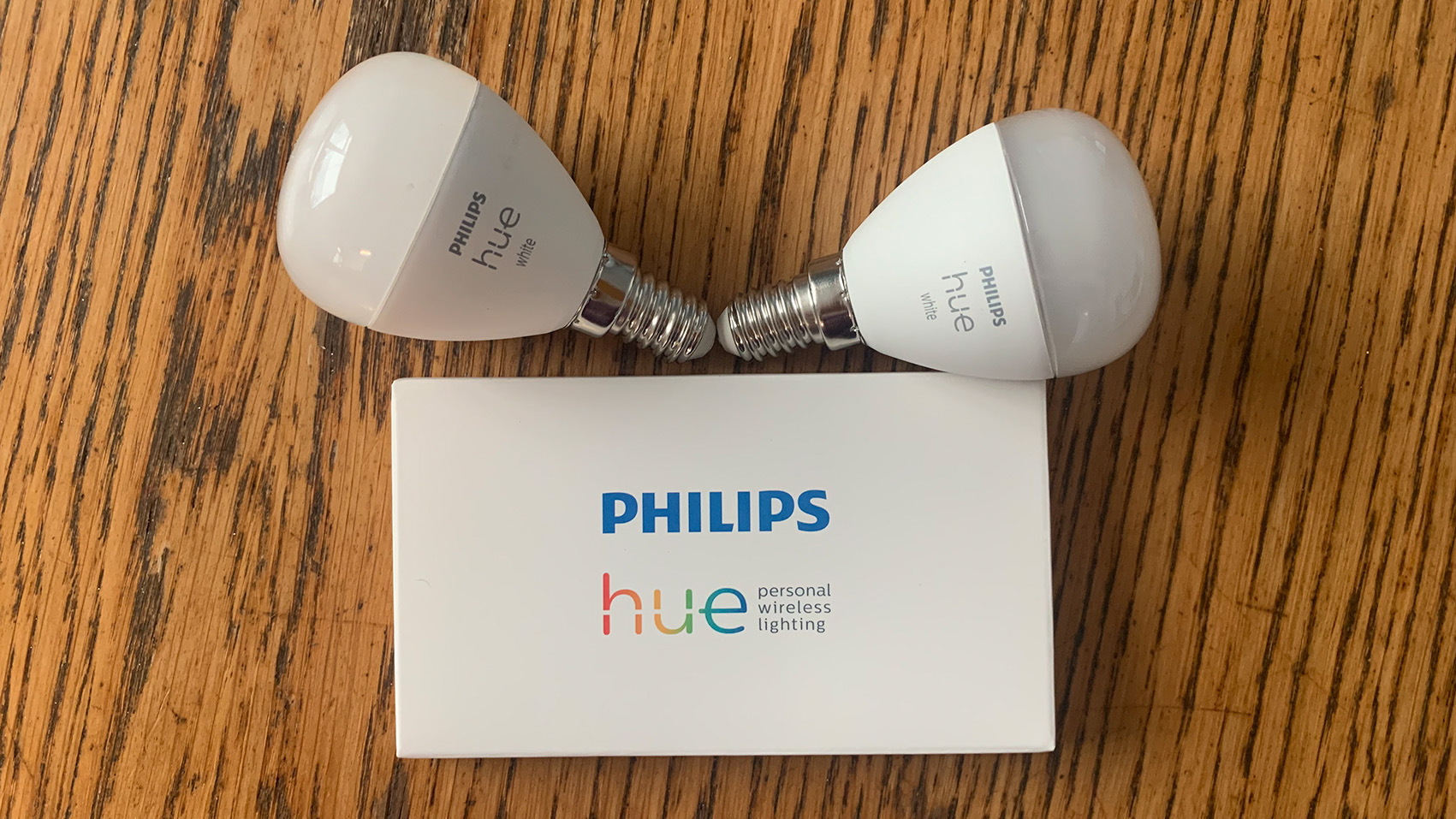 Philips Hue Lustre White during testing