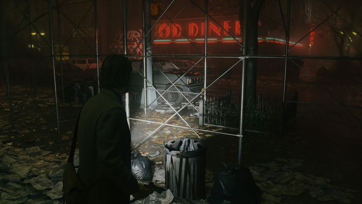 Alan Wake 2 image fidelity comparison screenshots