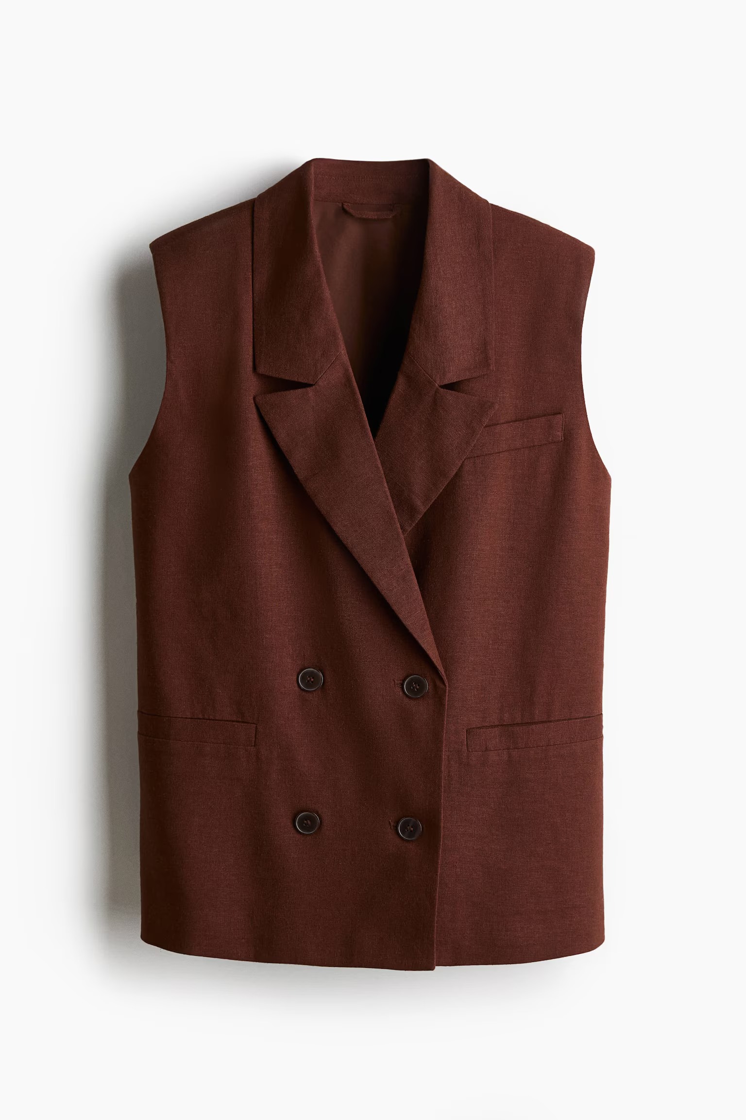 H&M, Linen-Blend Vest