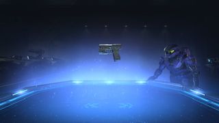 The Sidekick gun in Halo Infinite