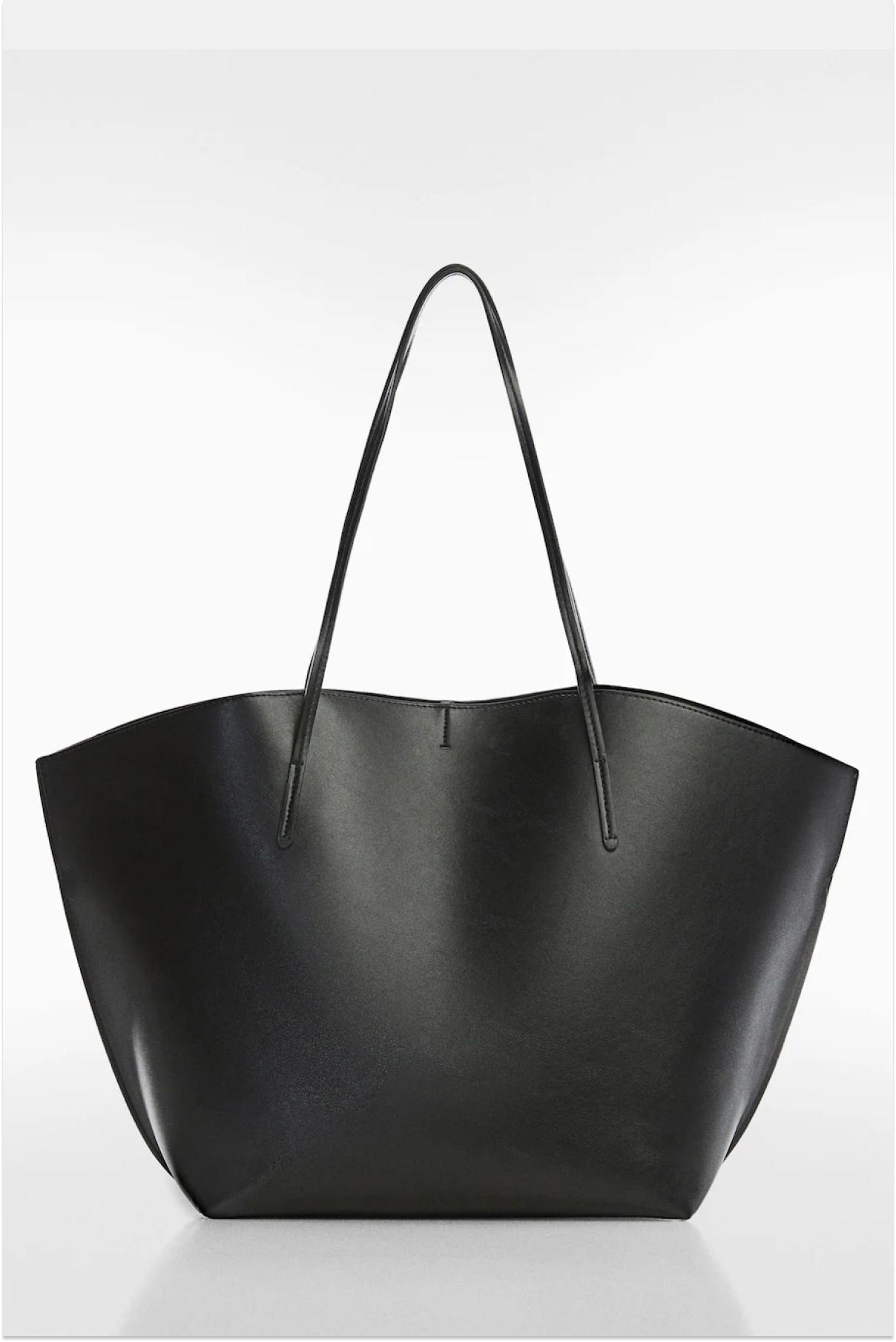 Mango Shopper Bag With Double Handle