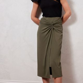 Mint Velvet Midi Skirt