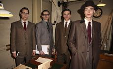 Savile Row's group initiative for A/W 2014, held within the Cabinet War Rooms