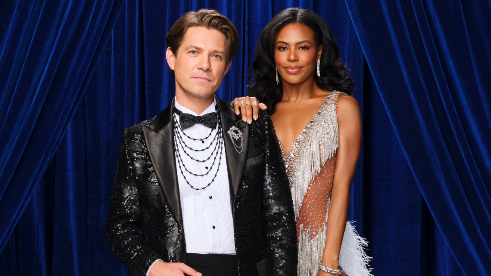 Taylor Hanson and Britt Stewart for DWTS Season 35.