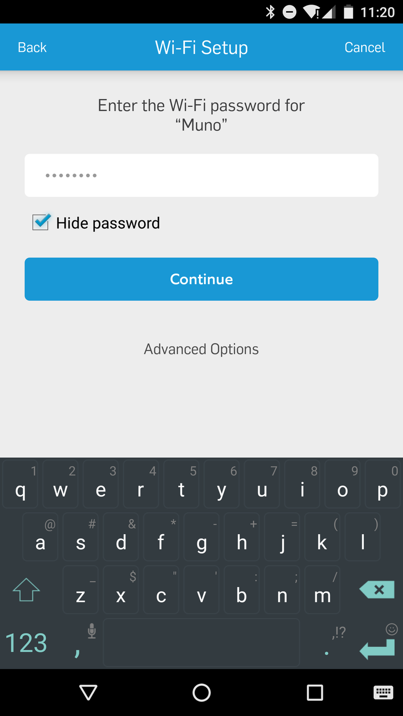Ring app setup