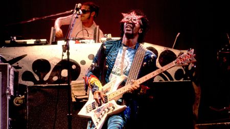 Bootsy Collins on 4/14/91 in Chicago,Il.