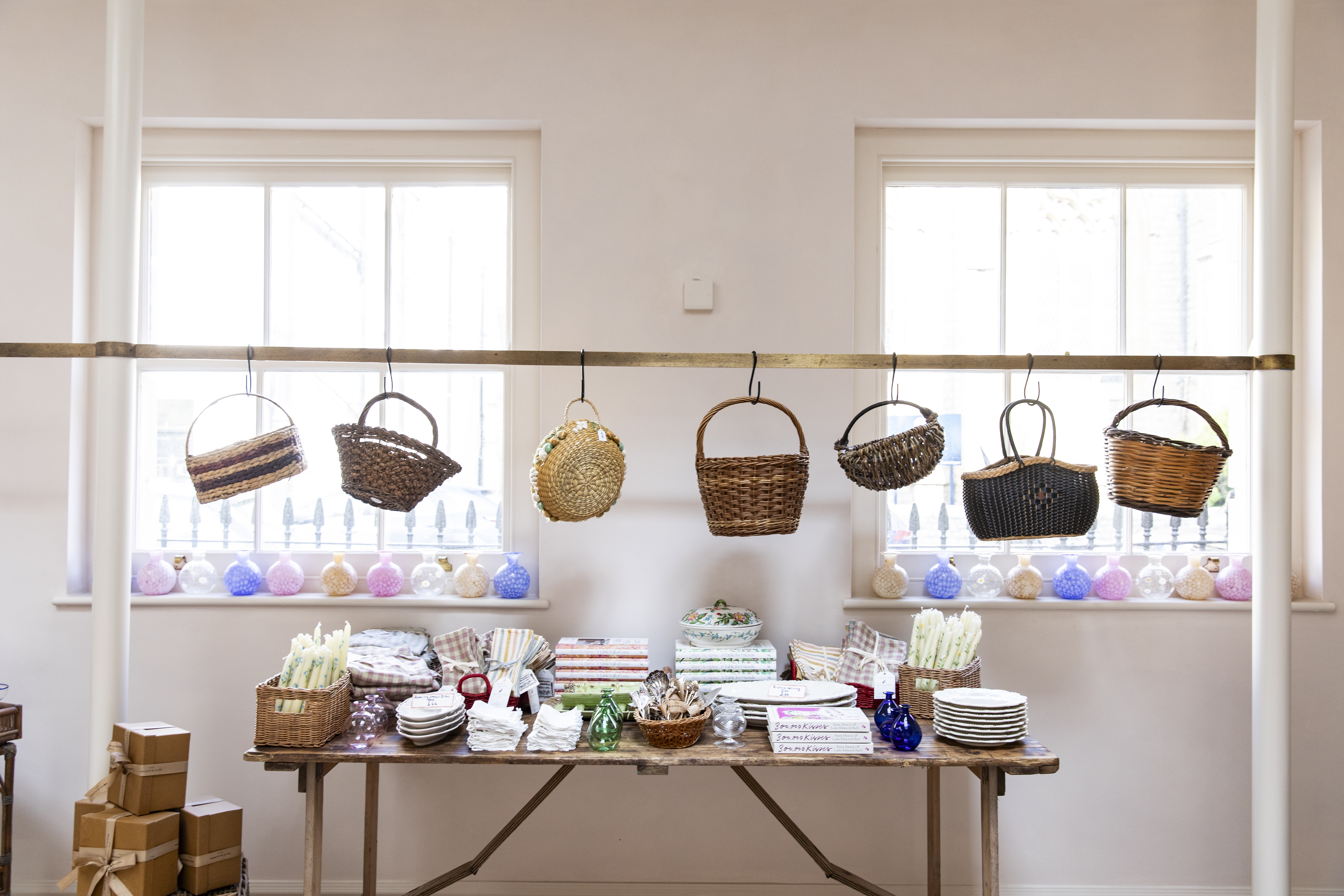 wicker baskets