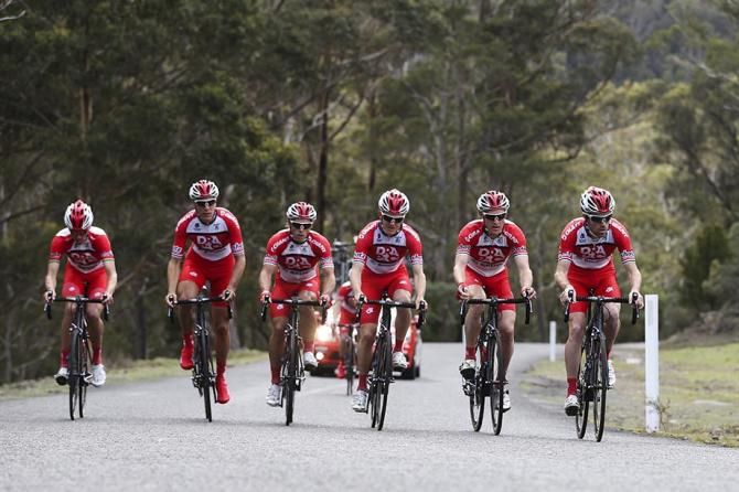 Drapac racing finished in second place.