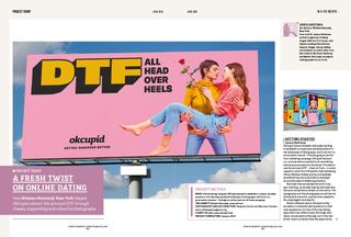 Find out how Wieden+Kennedy NY put a sweet spin on online dating for OkCupid