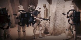 Stormtroopers in Star Wars: A New Hope
