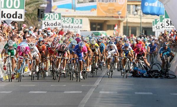 The agony of defeat