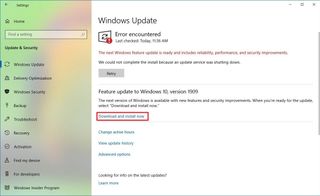 Windows Update November 2019 update