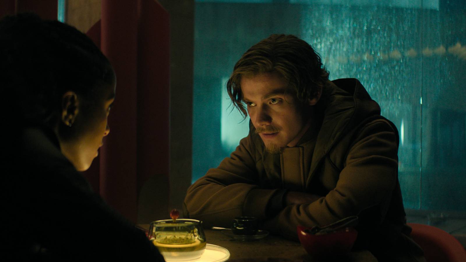 Cassian Bilton in the fourth episode of the third season of Foundation on Apple TV Plus.