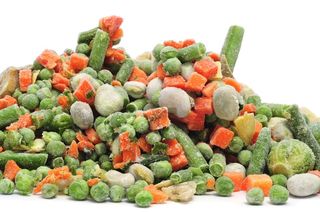 Frozen vegetables