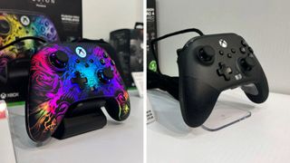 The two new PowerA Xbox controllers.