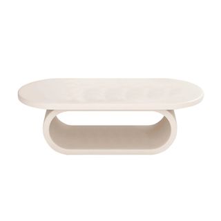 Simple Modern Cream Style Wooden Coffee Table