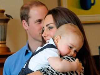 Kate Middleton, Prince William and Prince George