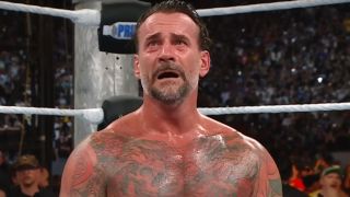 CM Punk crying after winning the World Championship