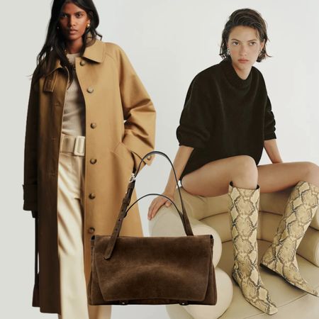 New in products from Sezane, Allsaints, Reformation