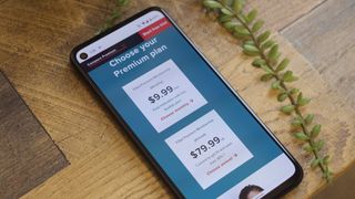 Fitbit Premium plan pricing for either $79.99/year or $9.99/month