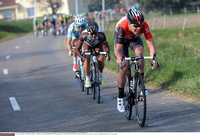 The winning break of the day just held off the peloton