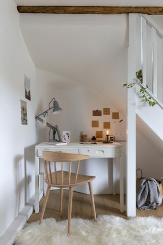 Victorian cottage slow living scandi home office