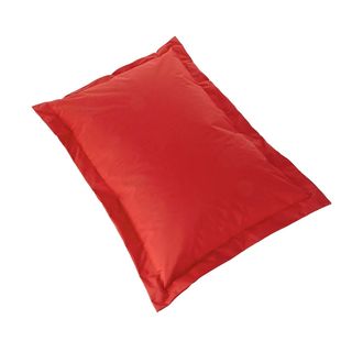 Red Plain Dye Floor Cushion