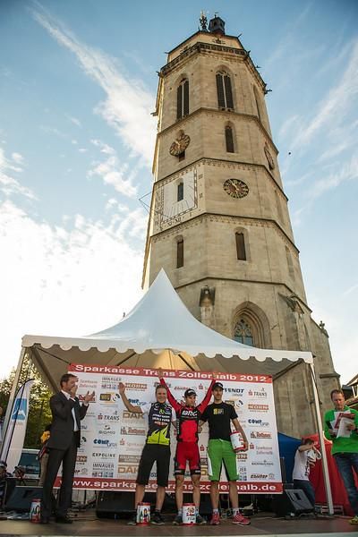 Trans Zollernalb Stage 1 men's podium