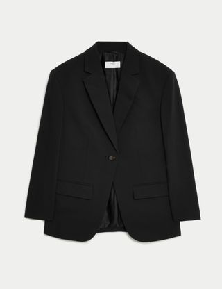 Relaxed Single Breasted Blazer